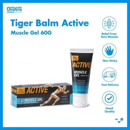 Ofiskita | Tiger Balm Active Muscle Rub / Gel 60G